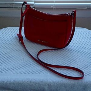 Dana Buchman Small Medium Adjustable Strap Red Purse.